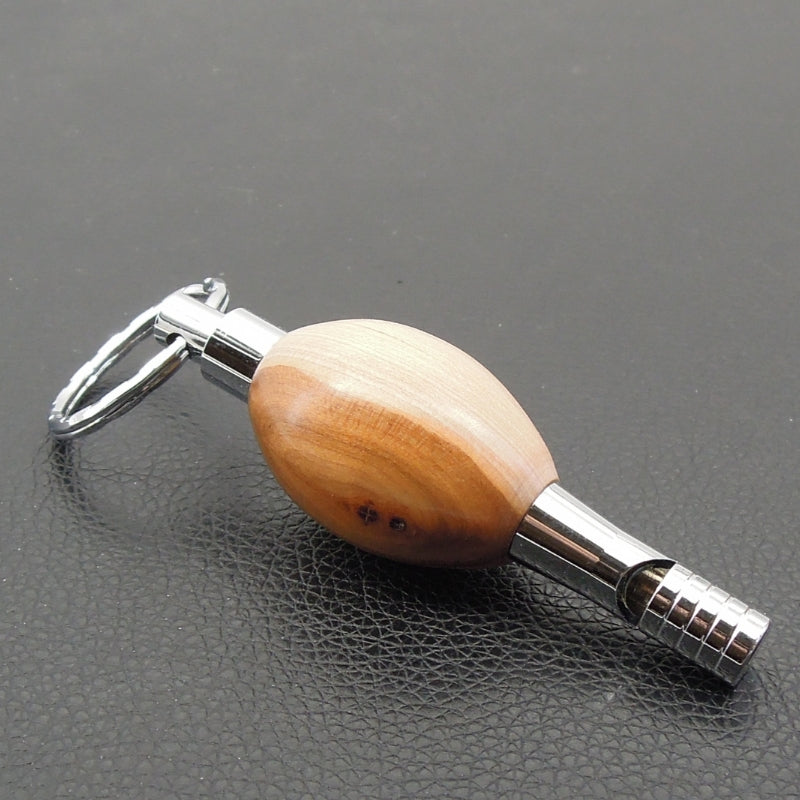 Porte clefs sifflet en cornouiller