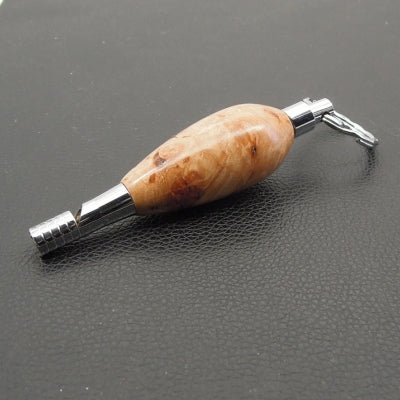 Porte clefs sifflet loupe d'érable.