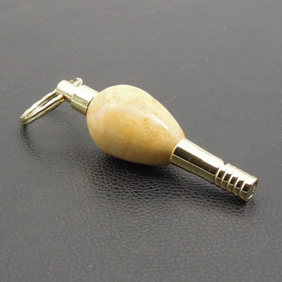 Porte clefs sifflet loupe de buis