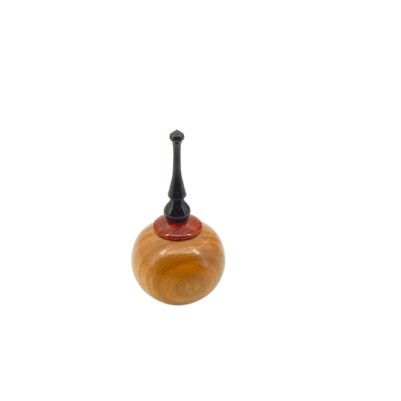 Mini boite en cerisier, cocobolo et ébène