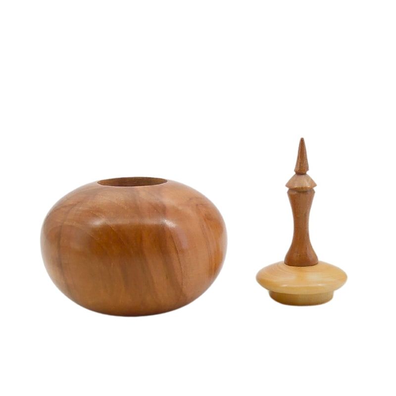 Boite en pommier et buis