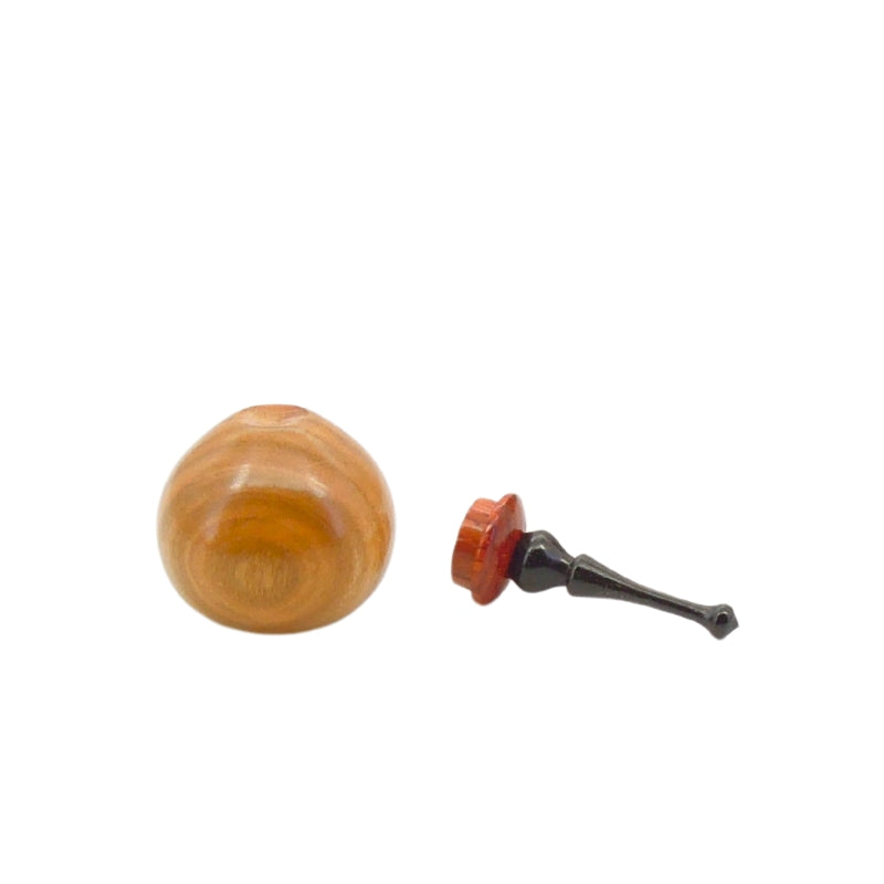 Mini boite en cerisier, cocobolo et ébène