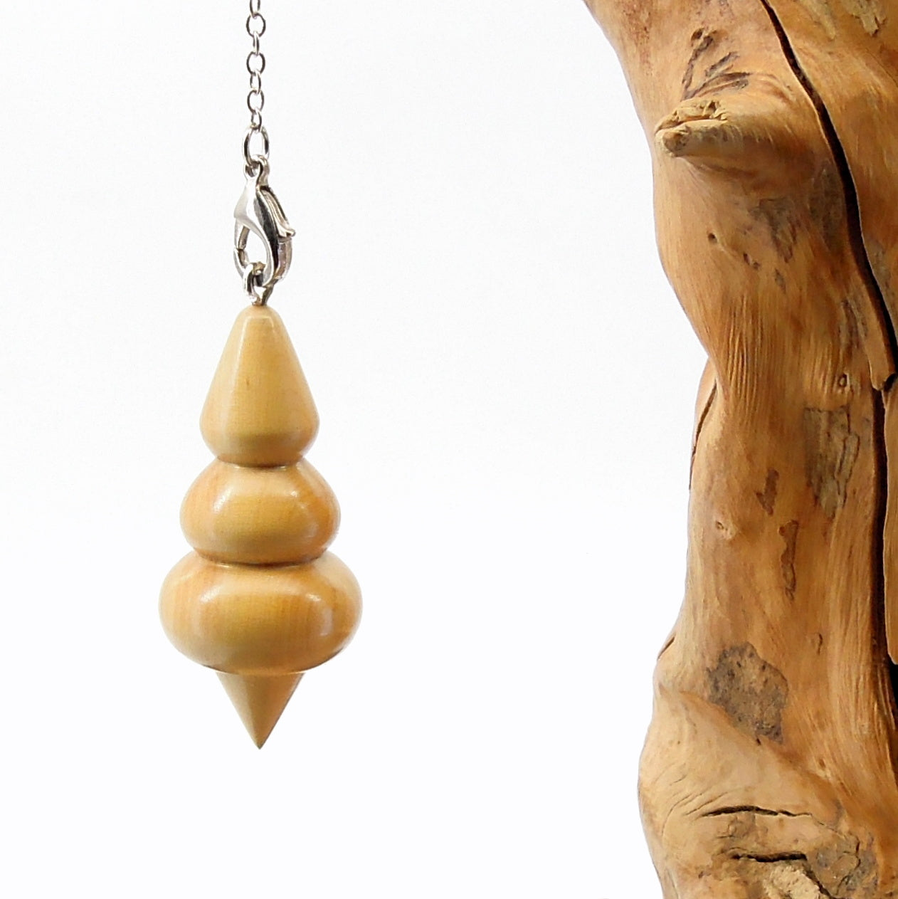 Pendule radiesthésie en bois