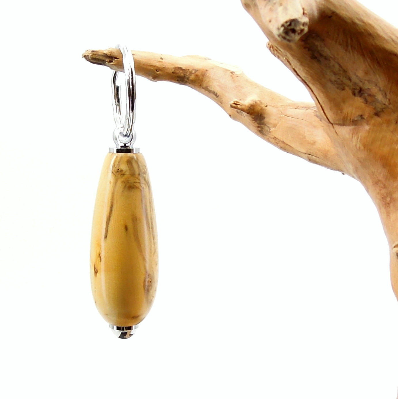 Porte clefs buis échauffé.