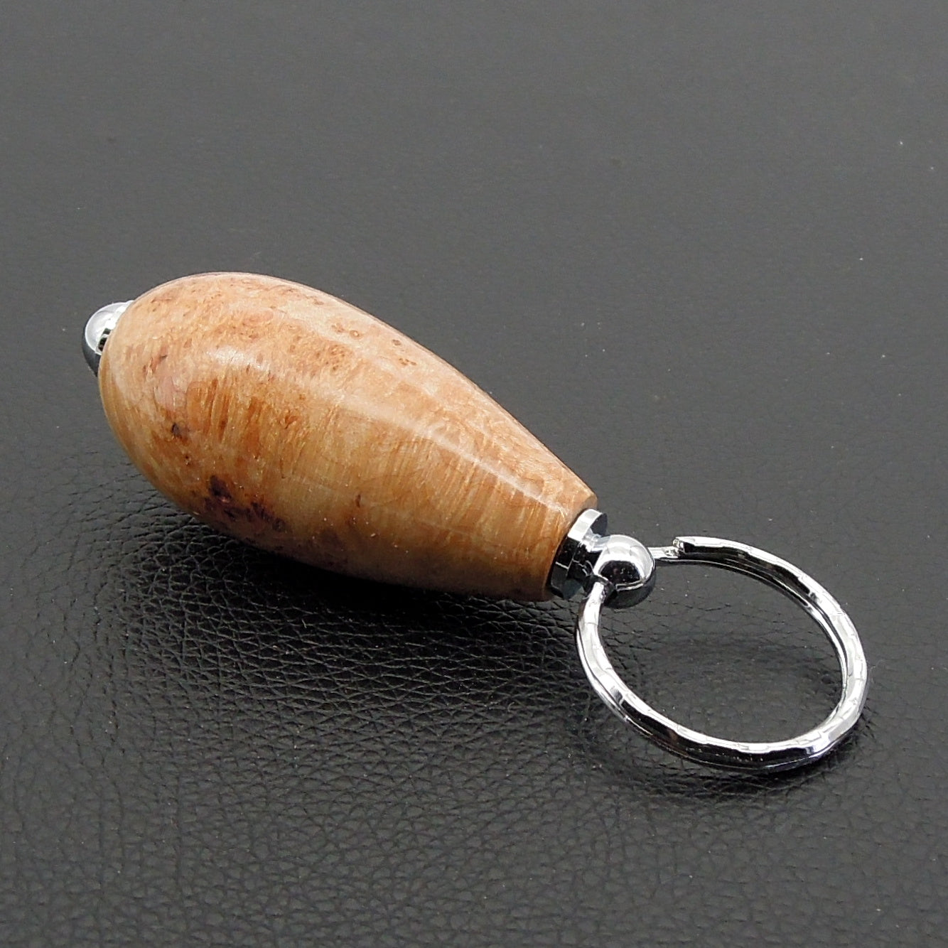 Porte clefs loupe d'érable.