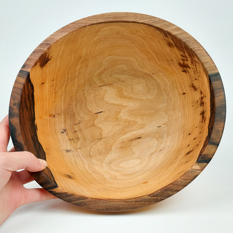 Saladier en bois de noyer