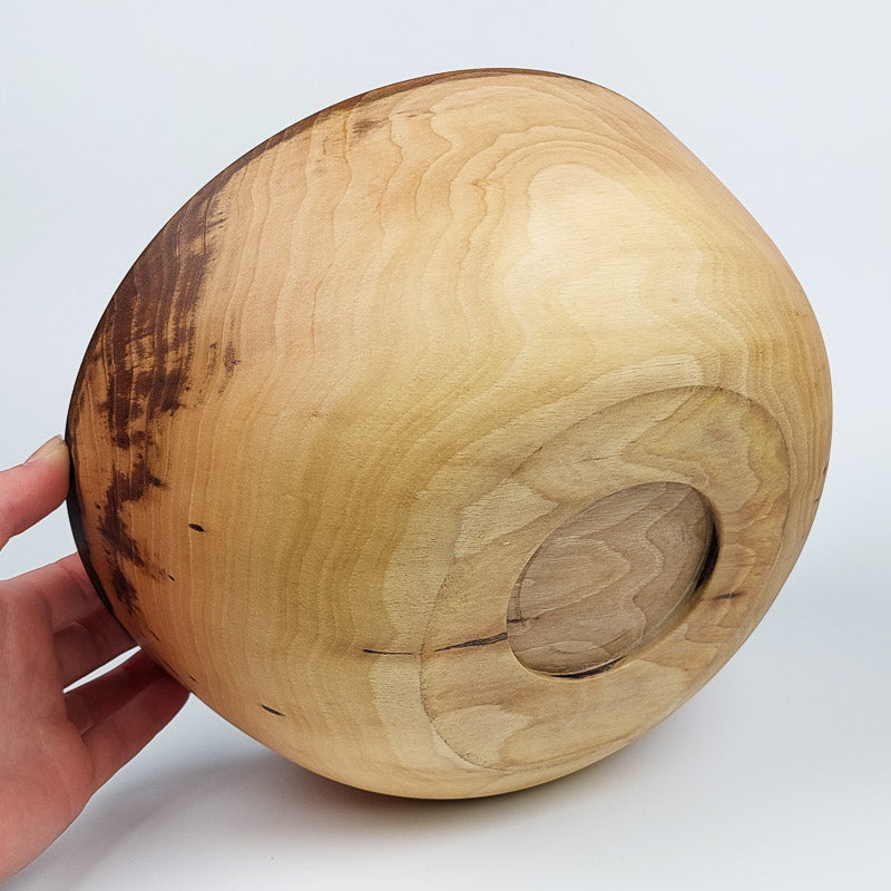 Saladier en bois de noyer