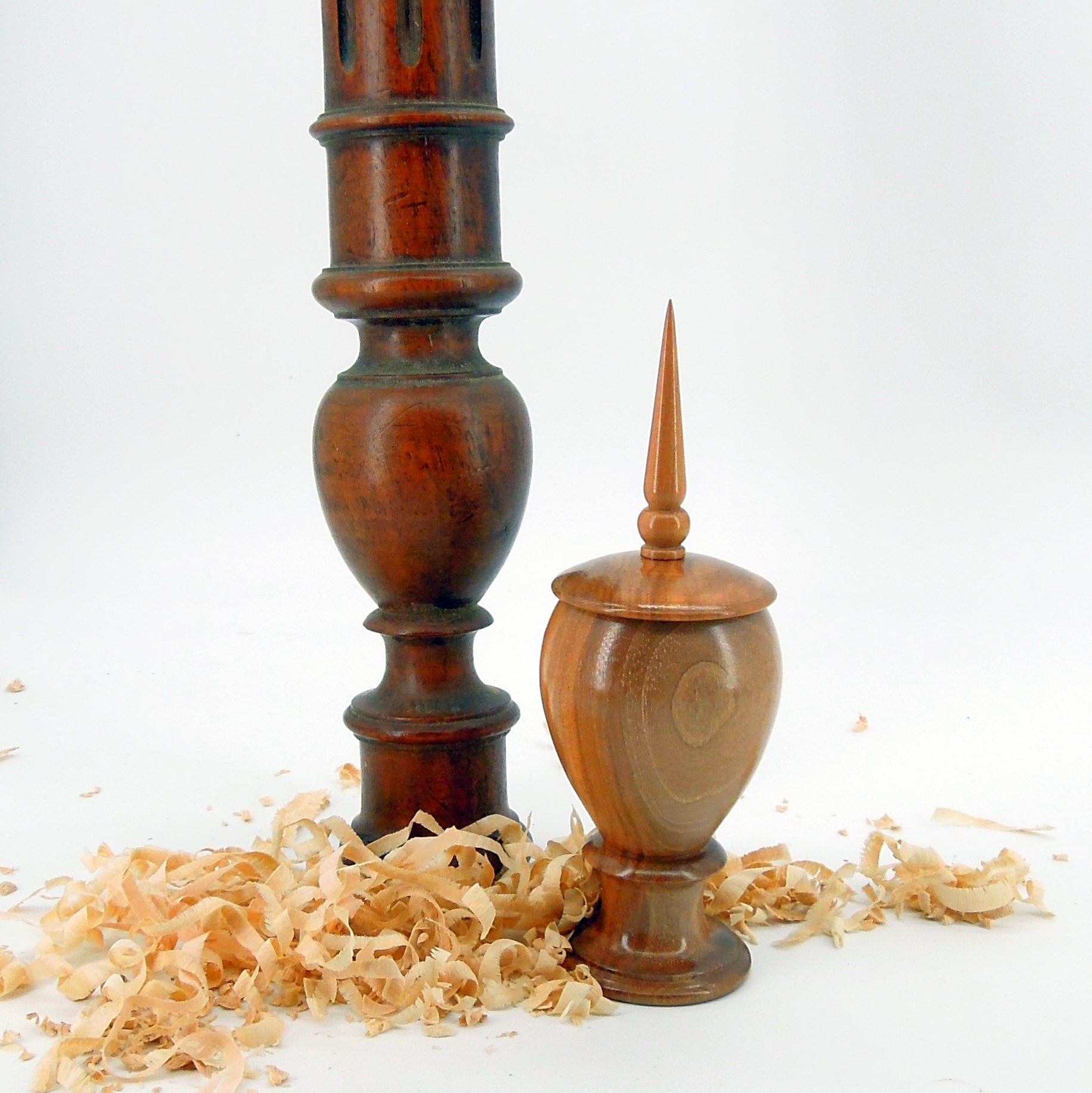 Boite en bois de noyer