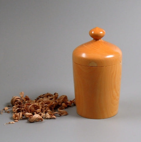 Boite en bois de buis de Bourgogne.