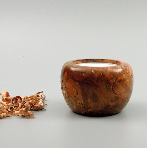 Bougeoir bois de prunier de Bourgogne. #1