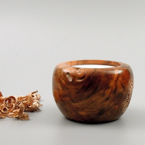 Bougeoir bois de prunier de Bourgogne. #1