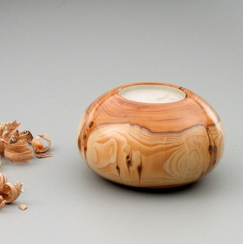 Bougeoir bois d’if de Bourgogne. #3