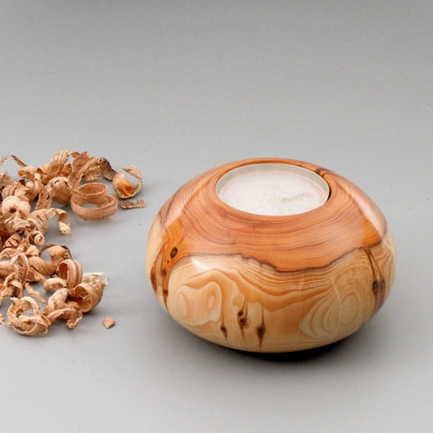 Bougeoir bois d’if de Bourgogne. #3