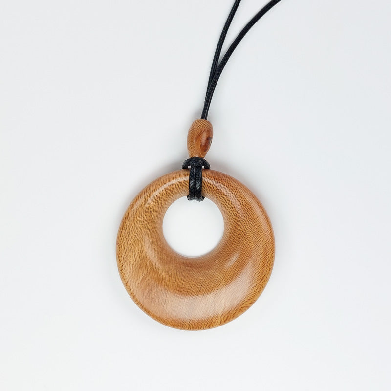 pendentif bois exotique