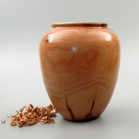 Pot en bois de pommier de Bourgogne. #1