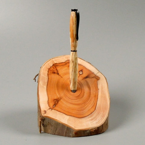 Stylo en bois de hêtre échauffé de Bourgogne. #1