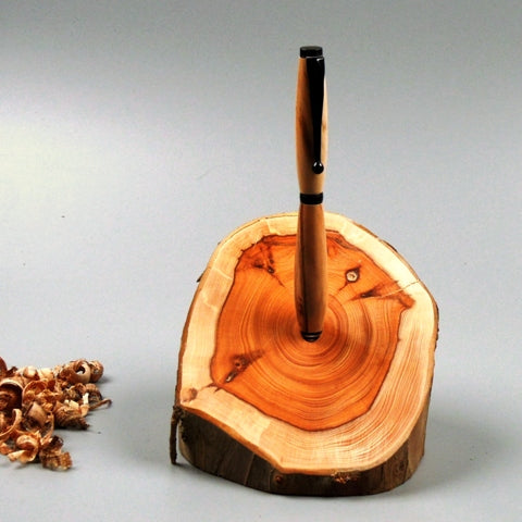 Stylo en bois d’olivier d’Ardèche. #1