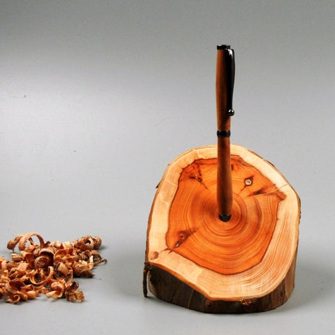 Stylo en bois d’orme de Bourgogne. #1