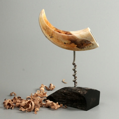 Tire bouchon défense phacochère et ébène. #1