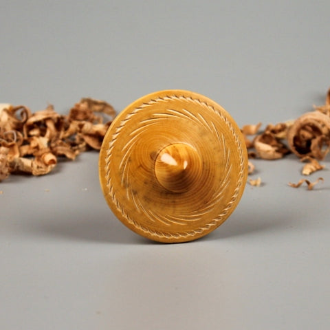 Toupie en bois de buis de Bourgogne. #7