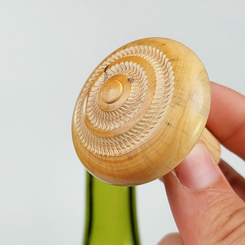 Bouchon en bois de buis du Jura